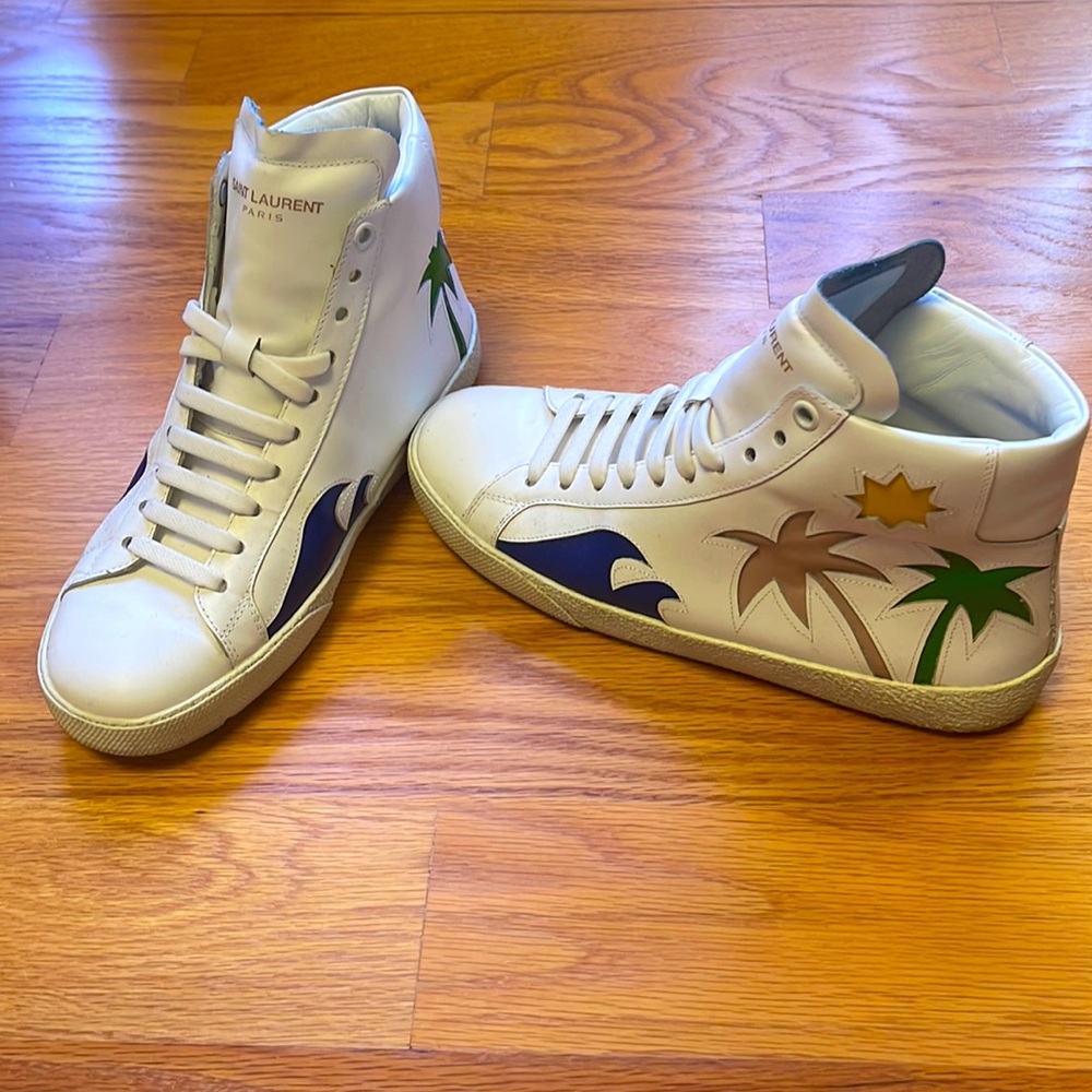 Saint Laurent hightops size 35